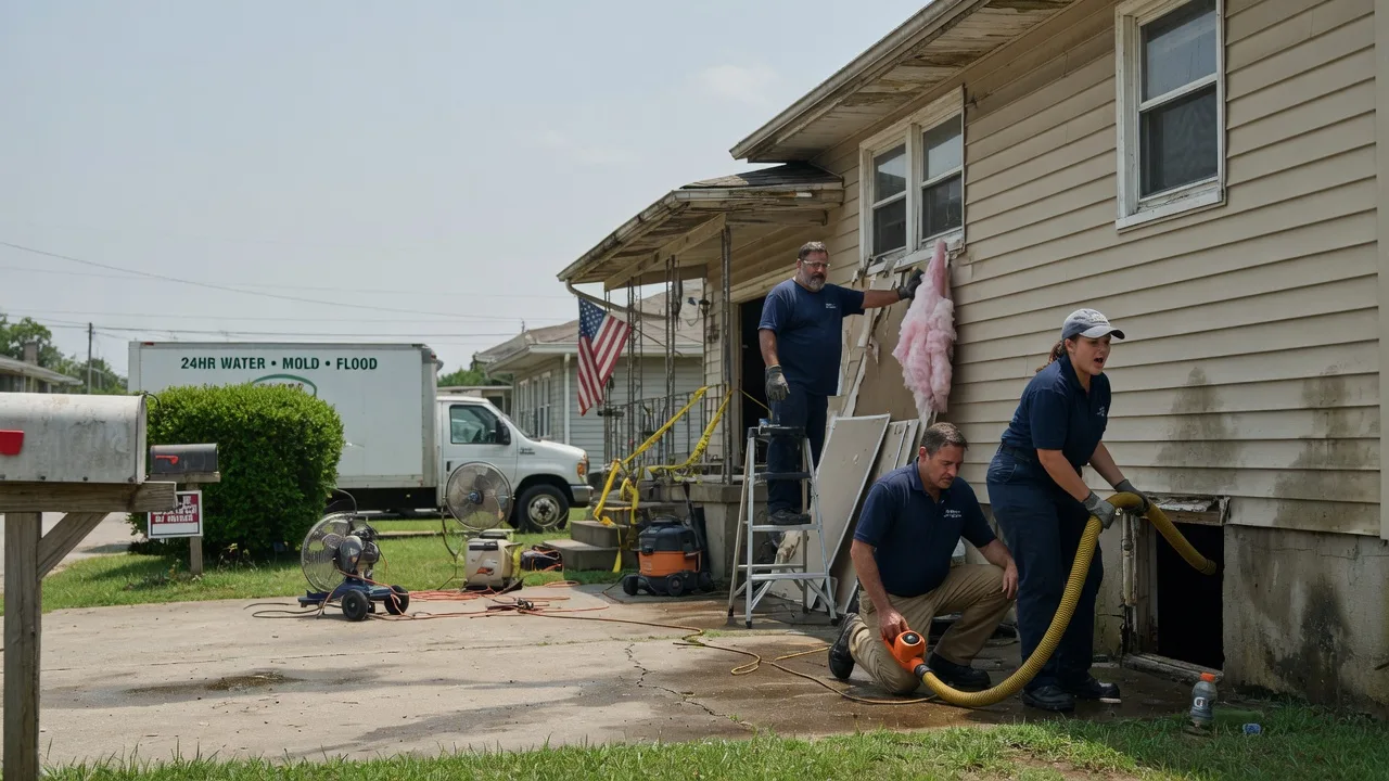 Water Damage Repair in Farmington, AR near me